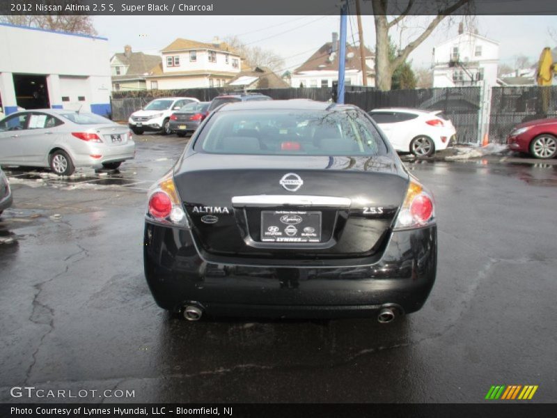 Super Black / Charcoal 2012 Nissan Altima 2.5 S