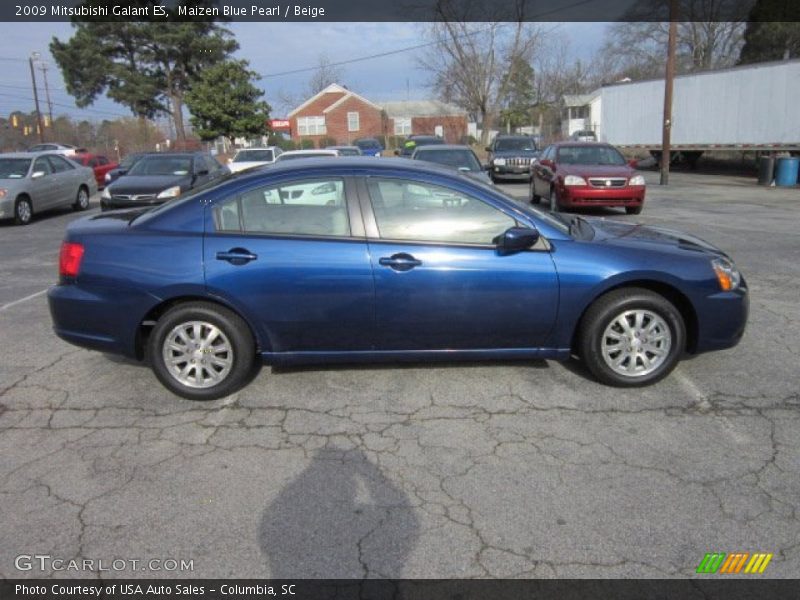 Maizen Blue Pearl / Beige 2009 Mitsubishi Galant ES