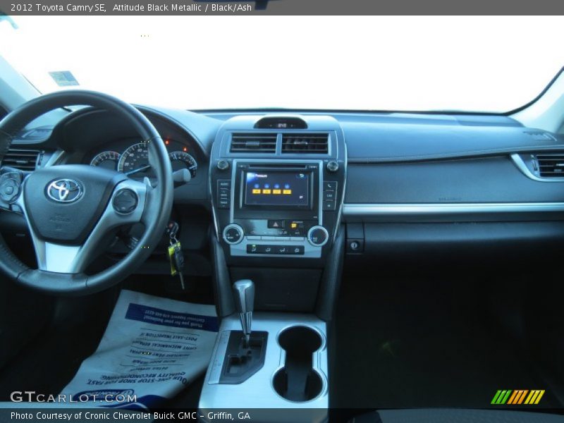 Attitude Black Metallic / Black/Ash 2012 Toyota Camry SE
