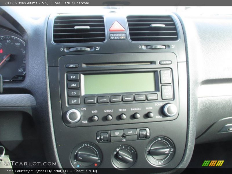 Super Black / Charcoal 2012 Nissan Altima 2.5 S