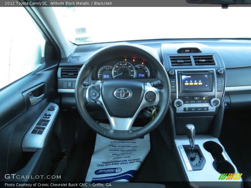 Attitude Black Metallic / Black/Ash 2012 Toyota Camry SE
