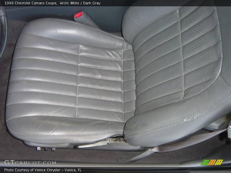 Arctic White / Dark Gray 1999 Chevrolet Camaro Coupe
