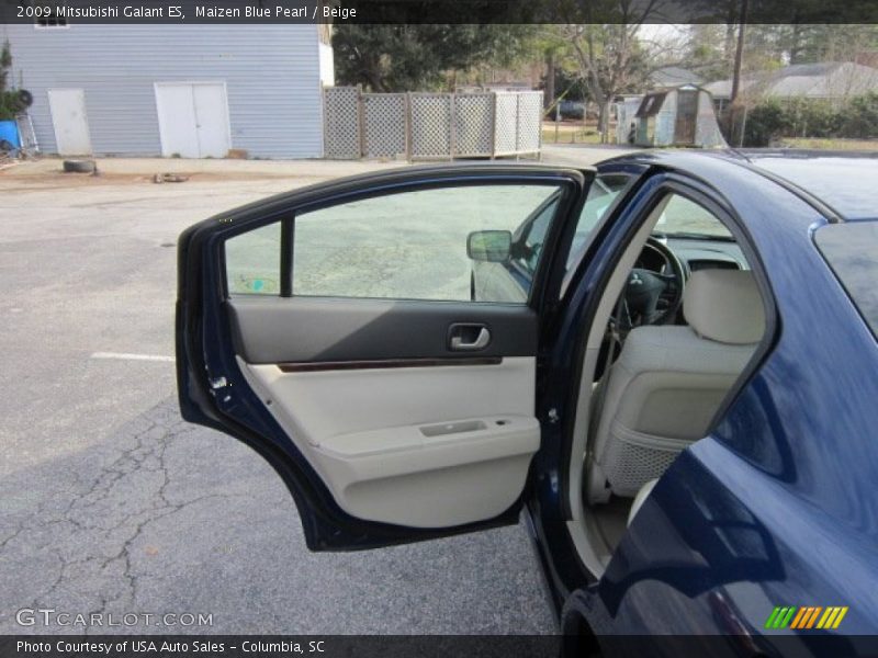 Maizen Blue Pearl / Beige 2009 Mitsubishi Galant ES