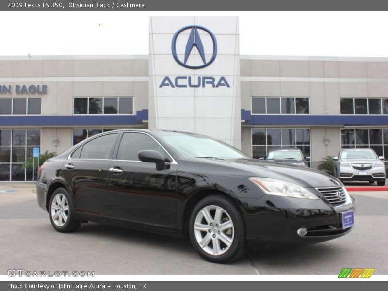 Obsidian Black / Cashmere 2009 Lexus ES 350