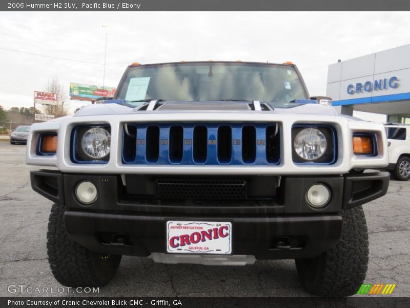Pacific Blue / Ebony 2006 Hummer H2 SUV