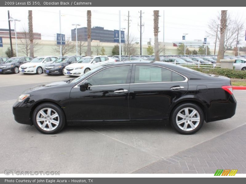 Obsidian Black / Cashmere 2009 Lexus ES 350