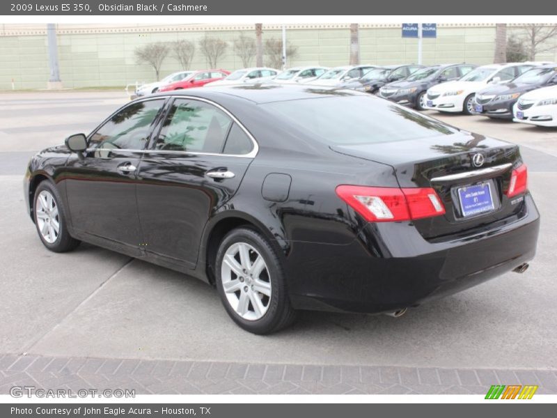 Obsidian Black / Cashmere 2009 Lexus ES 350
