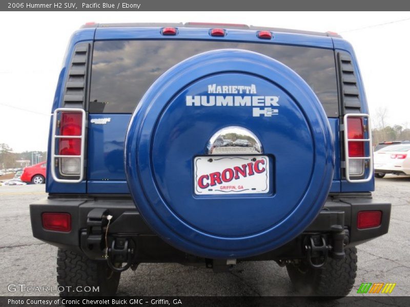 Pacific Blue / Ebony 2006 Hummer H2 SUV