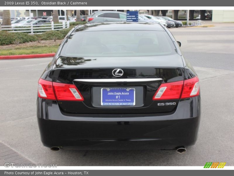 Obsidian Black / Cashmere 2009 Lexus ES 350