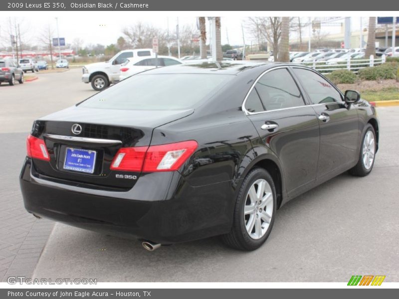 Obsidian Black / Cashmere 2009 Lexus ES 350