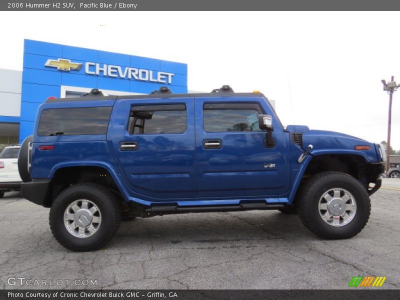 Pacific Blue / Ebony 2006 Hummer H2 SUV