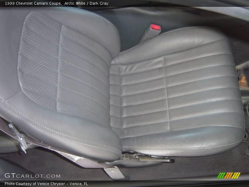 Arctic White / Dark Gray 1999 Chevrolet Camaro Coupe