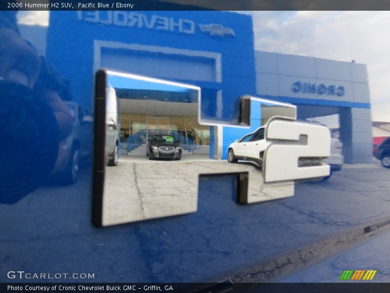 Pacific Blue / Ebony 2006 Hummer H2 SUV