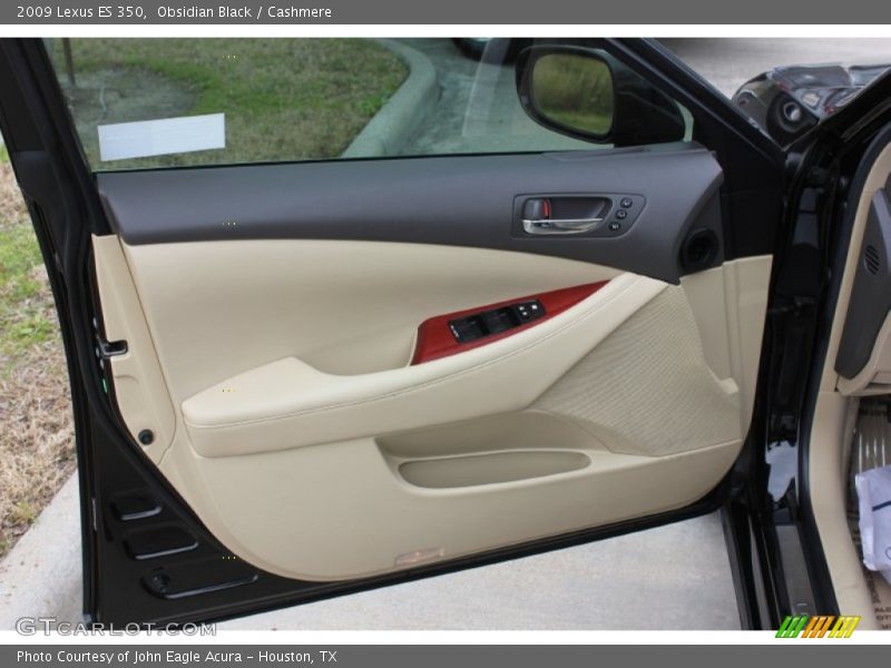 Obsidian Black / Cashmere 2009 Lexus ES 350