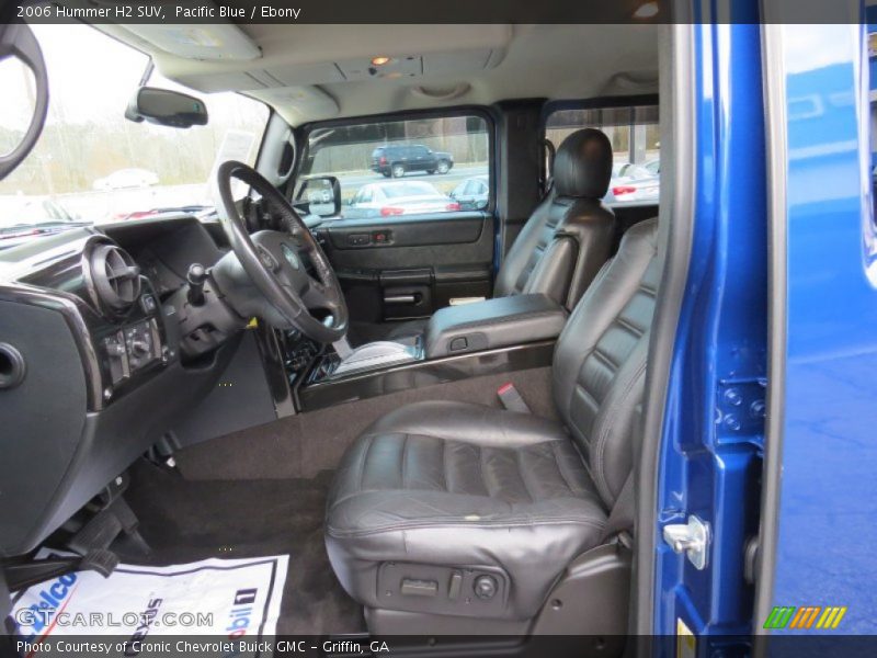 Pacific Blue / Ebony 2006 Hummer H2 SUV