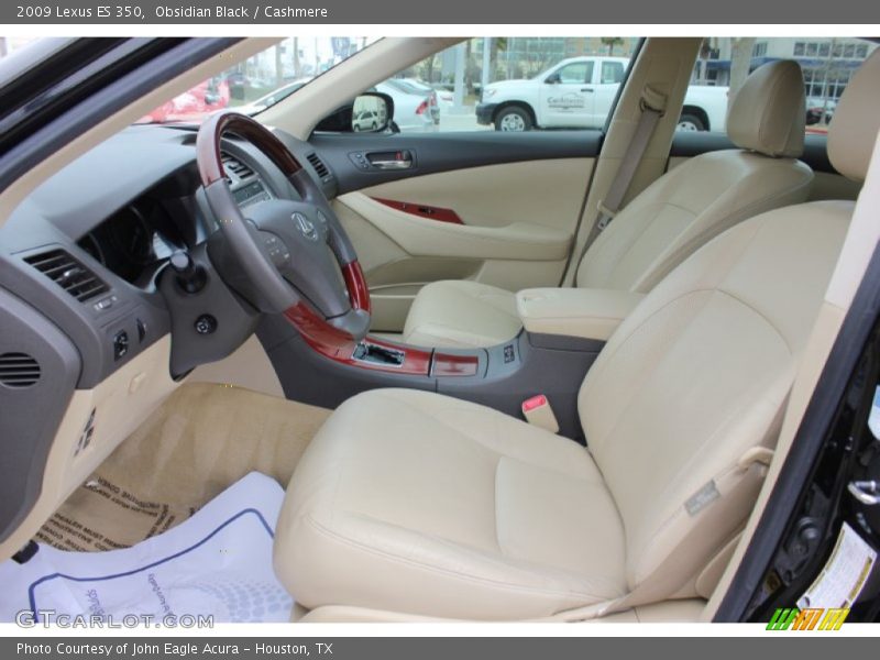 Obsidian Black / Cashmere 2009 Lexus ES 350