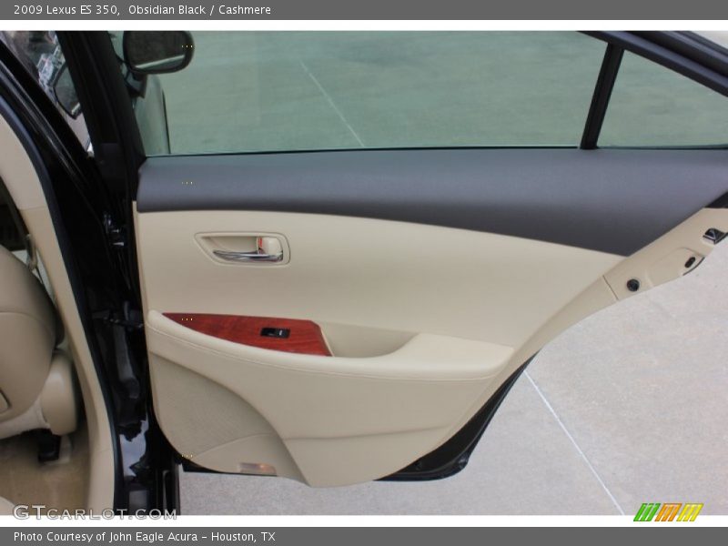 Obsidian Black / Cashmere 2009 Lexus ES 350