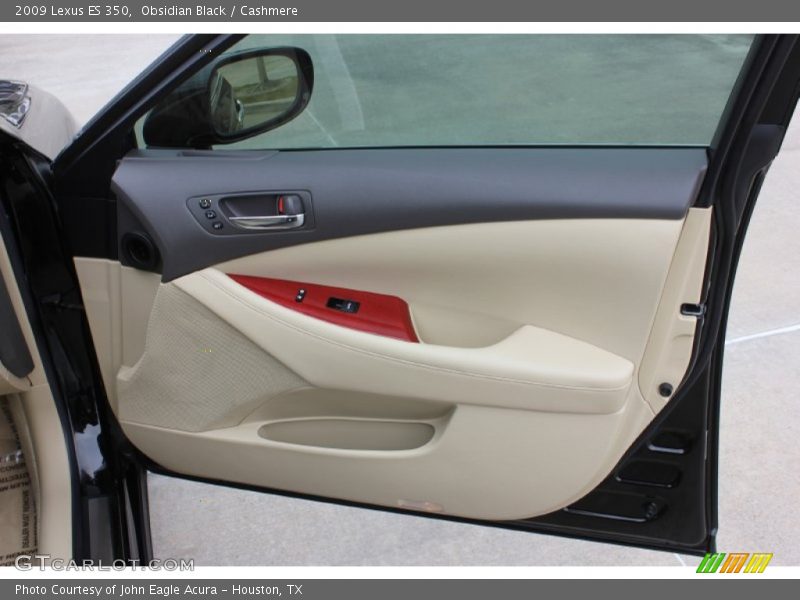 Obsidian Black / Cashmere 2009 Lexus ES 350