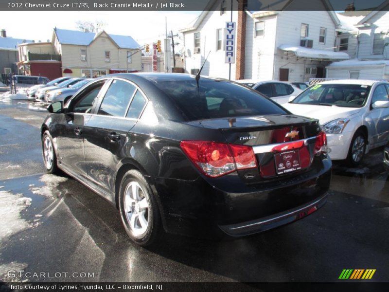 Black Granite Metallic / Jet Black 2012 Chevrolet Cruze LT/RS