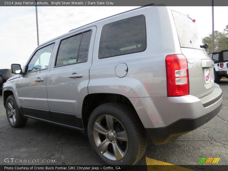 Bright Silver Metallic / Dark Slate Gray 2014 Jeep Patriot Latitude