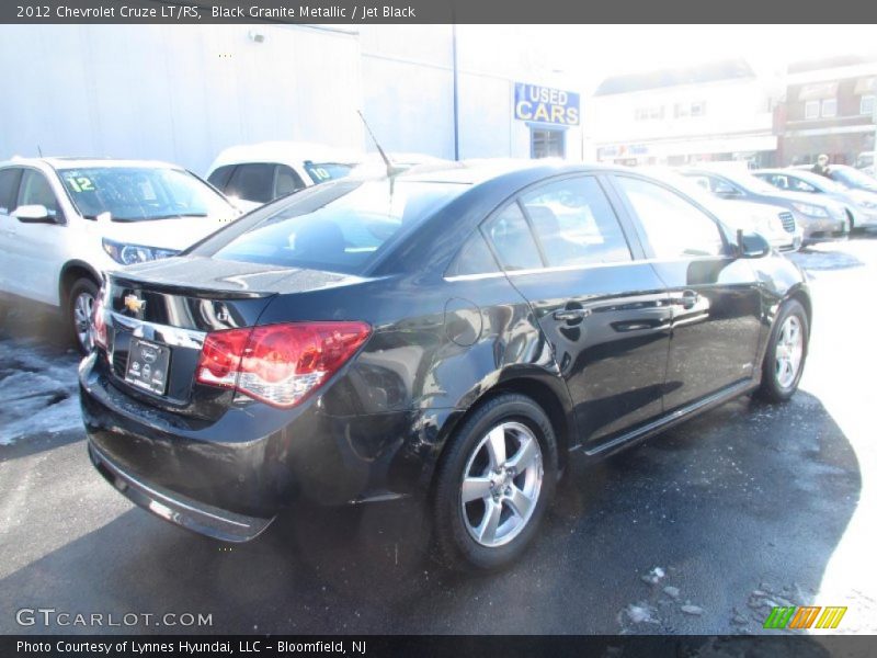 Black Granite Metallic / Jet Black 2012 Chevrolet Cruze LT/RS