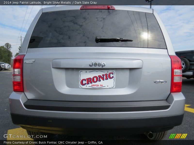 Bright Silver Metallic / Dark Slate Gray 2014 Jeep Patriot Latitude
