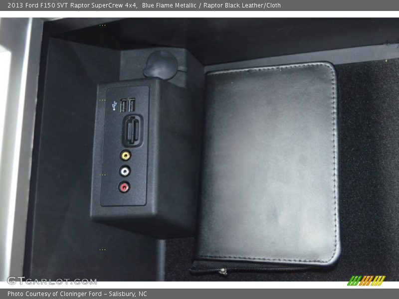 Blue Flame Metallic / Raptor Black Leather/Cloth 2013 Ford F150 SVT Raptor SuperCrew 4x4