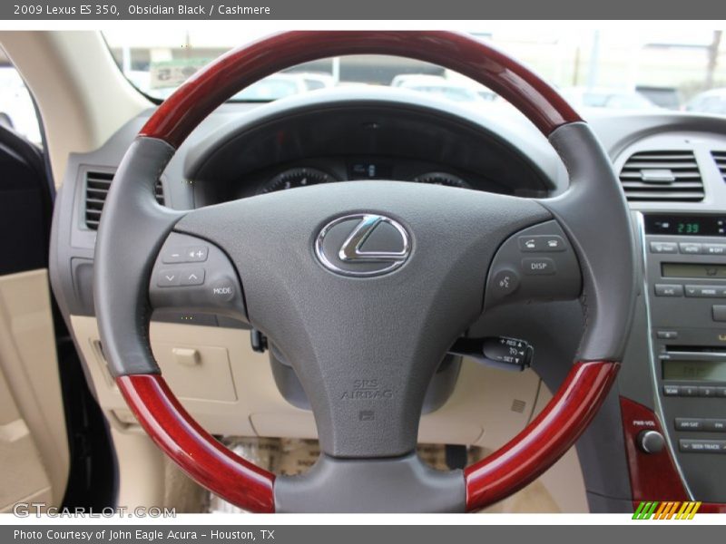 Obsidian Black / Cashmere 2009 Lexus ES 350