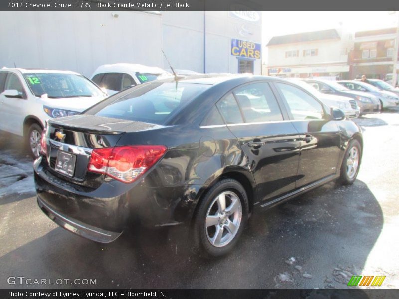 Black Granite Metallic / Jet Black 2012 Chevrolet Cruze LT/RS
