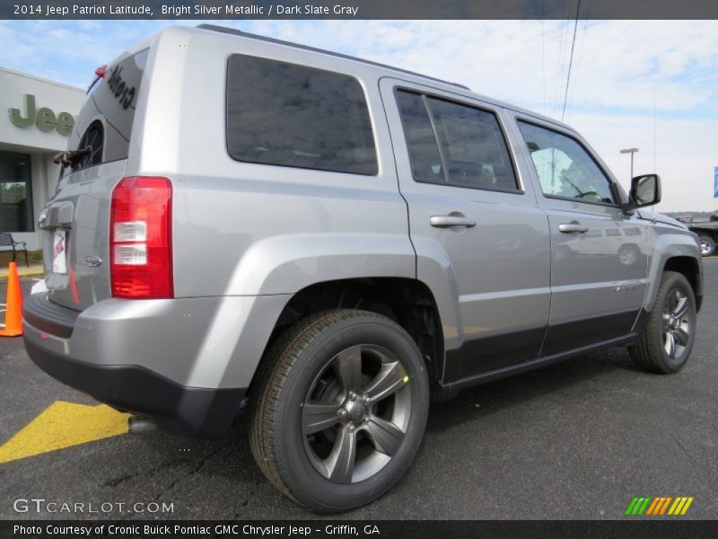 Bright Silver Metallic / Dark Slate Gray 2014 Jeep Patriot Latitude