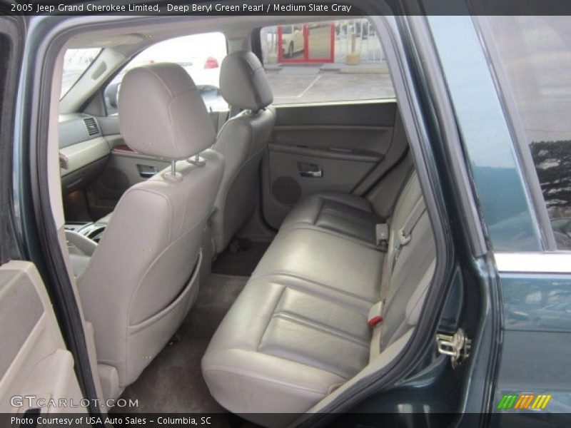 Deep Beryl Green Pearl / Medium Slate Gray 2005 Jeep Grand Cherokee Limited