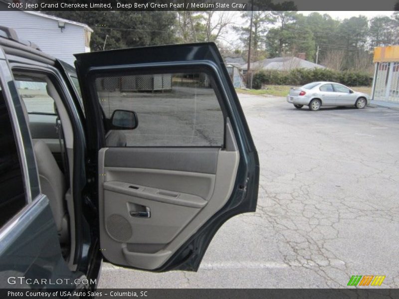 Deep Beryl Green Pearl / Medium Slate Gray 2005 Jeep Grand Cherokee Limited