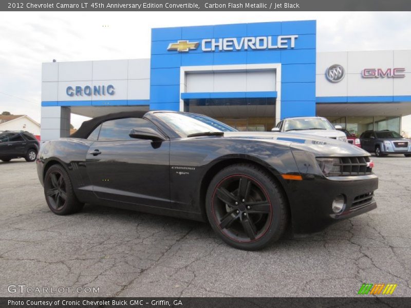 Carbon Flash Metallic / Jet Black 2012 Chevrolet Camaro LT 45th Anniversary Edition Convertible