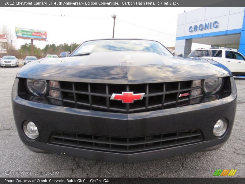 Carbon Flash Metallic / Jet Black 2012 Chevrolet Camaro LT 45th Anniversary Edition Convertible