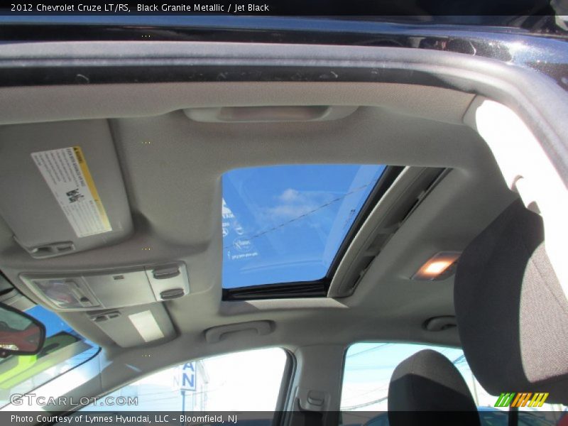Black Granite Metallic / Jet Black 2012 Chevrolet Cruze LT/RS