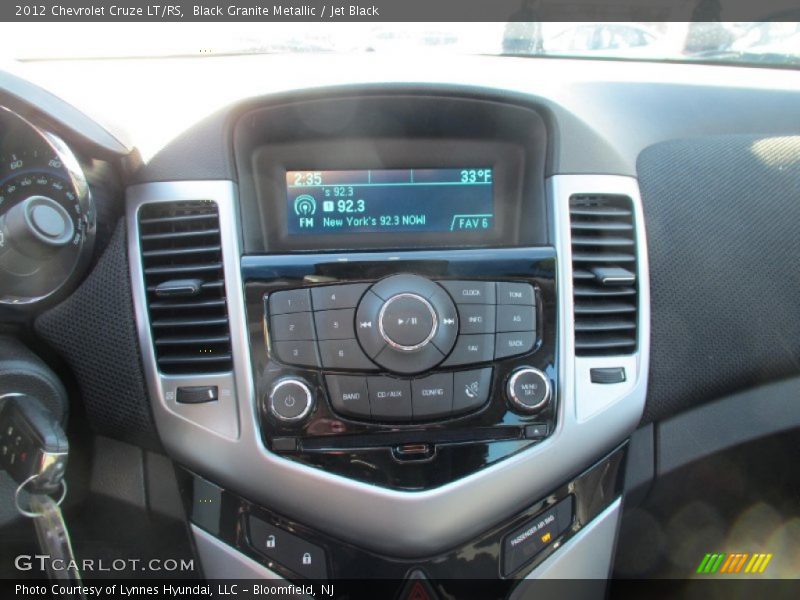 Black Granite Metallic / Jet Black 2012 Chevrolet Cruze LT/RS