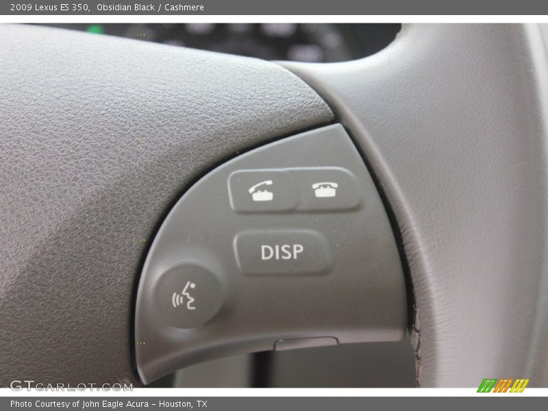 Obsidian Black / Cashmere 2009 Lexus ES 350