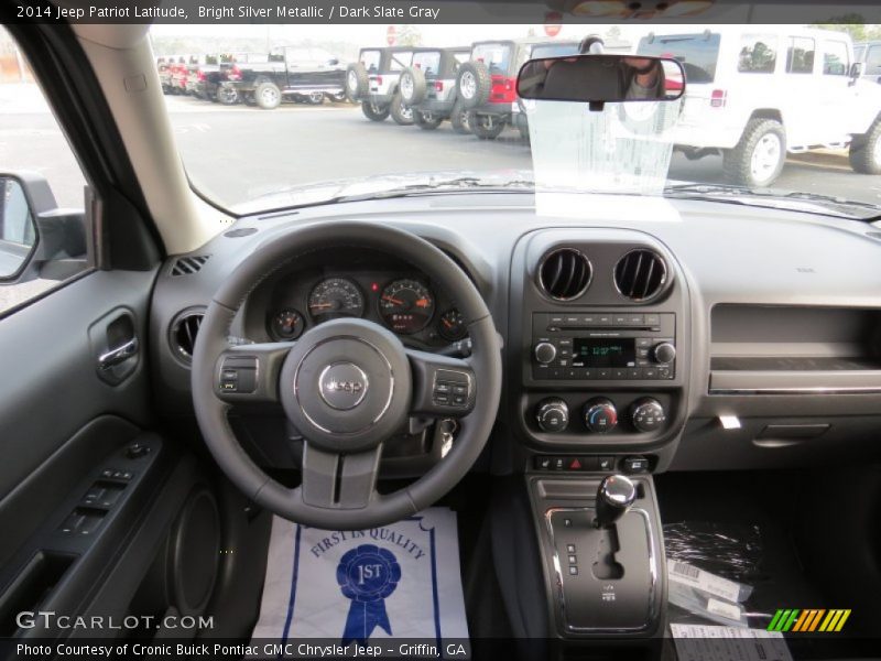Bright Silver Metallic / Dark Slate Gray 2014 Jeep Patriot Latitude
