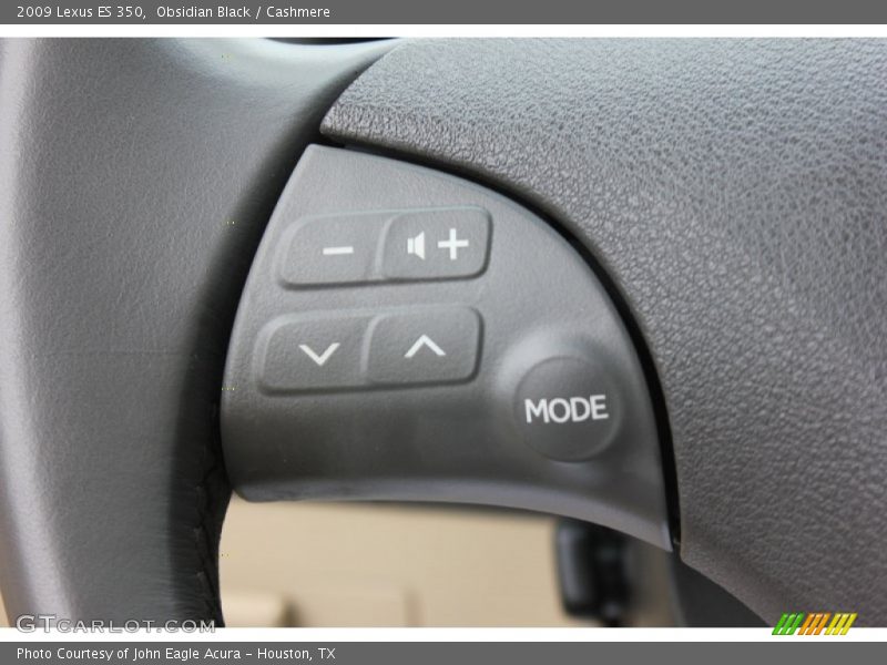 Obsidian Black / Cashmere 2009 Lexus ES 350