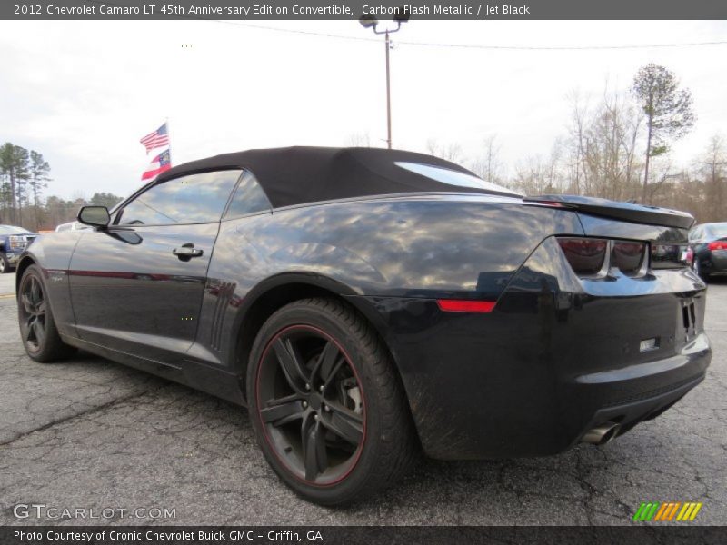 Carbon Flash Metallic / Jet Black 2012 Chevrolet Camaro LT 45th Anniversary Edition Convertible