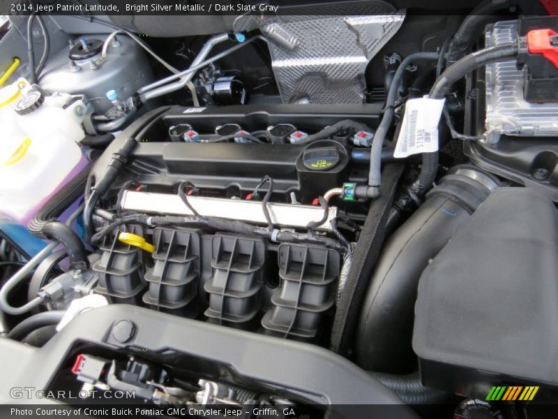 Bright Silver Metallic / Dark Slate Gray 2014 Jeep Patriot Latitude