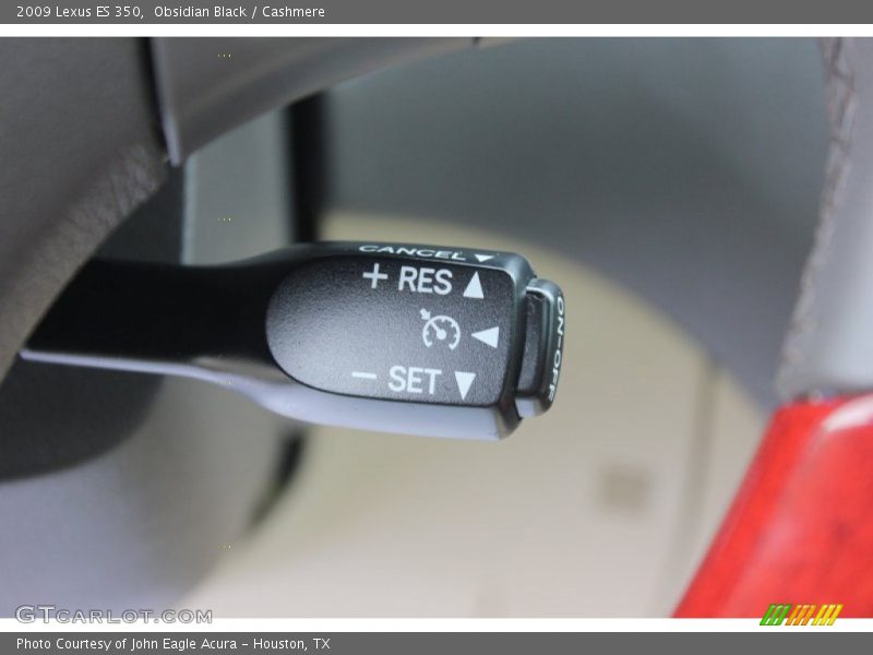 Obsidian Black / Cashmere 2009 Lexus ES 350