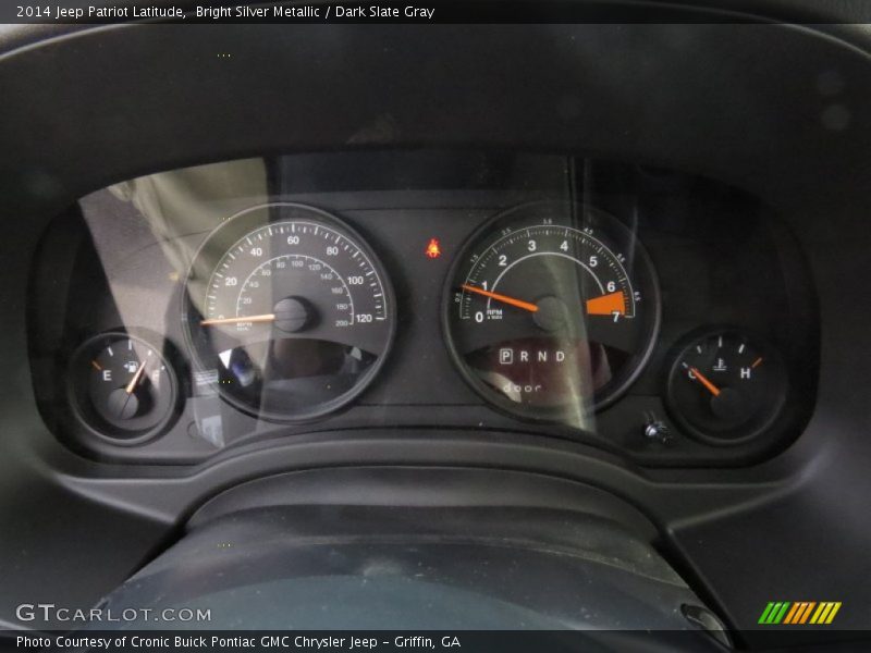 Bright Silver Metallic / Dark Slate Gray 2014 Jeep Patriot Latitude