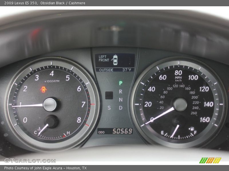 Obsidian Black / Cashmere 2009 Lexus ES 350