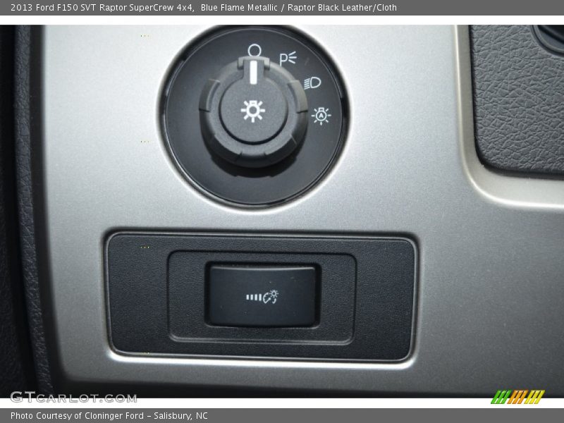 Blue Flame Metallic / Raptor Black Leather/Cloth 2013 Ford F150 SVT Raptor SuperCrew 4x4