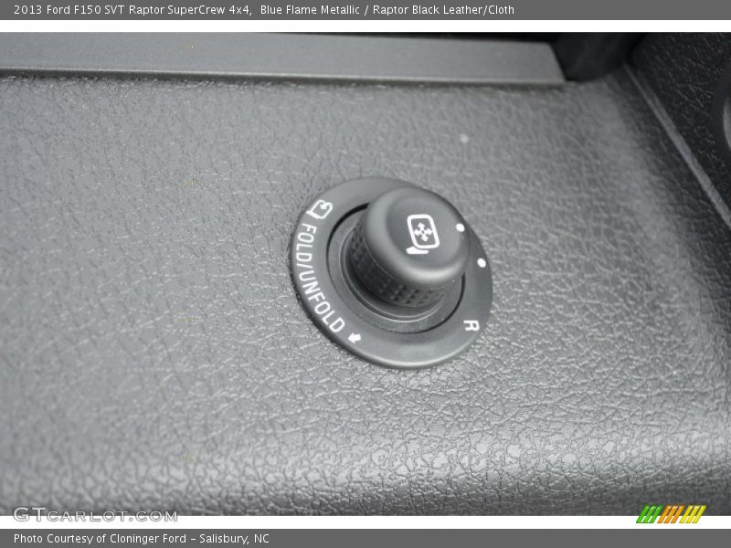 Blue Flame Metallic / Raptor Black Leather/Cloth 2013 Ford F150 SVT Raptor SuperCrew 4x4