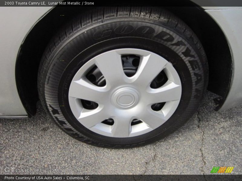 Lunar Mist Metallic / Stone 2003 Toyota Camry LE