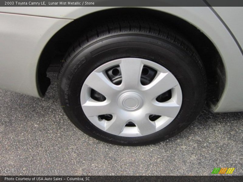 Lunar Mist Metallic / Stone 2003 Toyota Camry LE