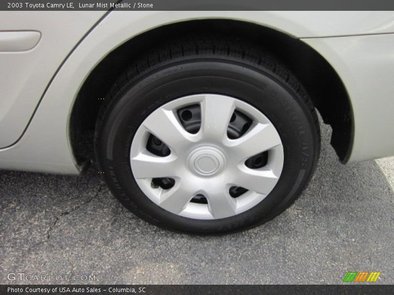 Lunar Mist Metallic / Stone 2003 Toyota Camry LE