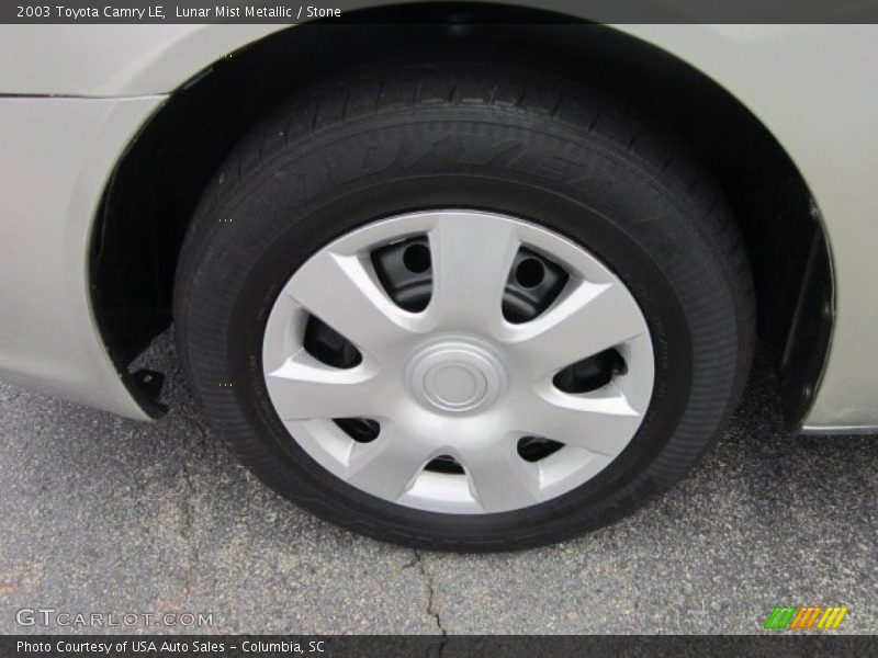 Lunar Mist Metallic / Stone 2003 Toyota Camry LE